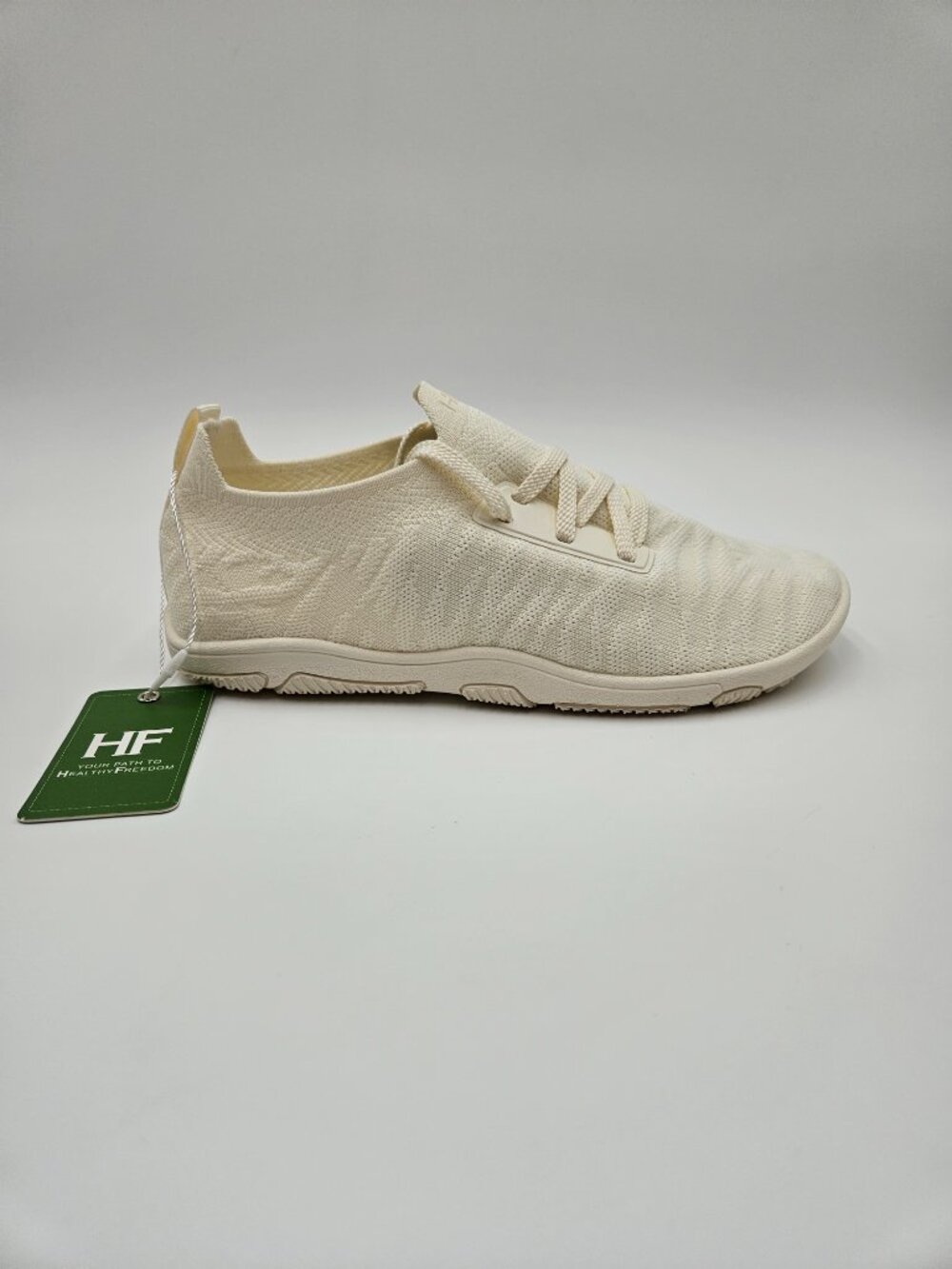 NWT Comforto Max Minimalist Knit Sneakers by HIKE | Cream | Women’s US 7